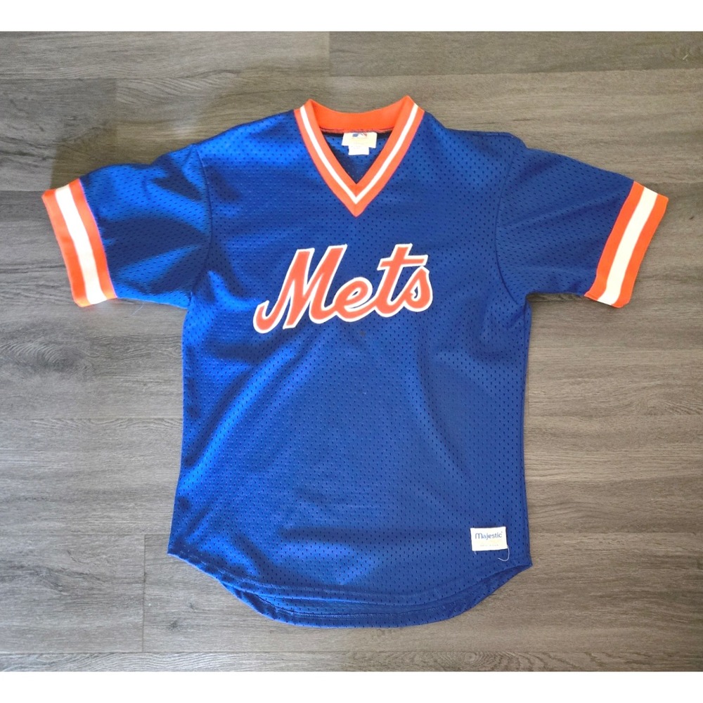 Vintage Majestic‎ New York Mets Mesh Fan Jersey (Size L)